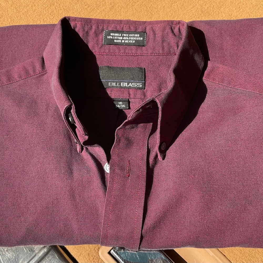 Mens Bill Blass Dress Shirt